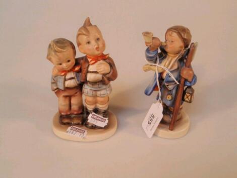 Goebel figures No.123 and 15/0. (2)