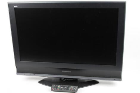 A Panasonic Viera 32 inch colour television