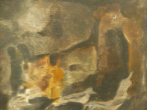 Mary Fedden. Abstract study of a cockerel