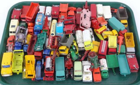 Various die-cast vehicles