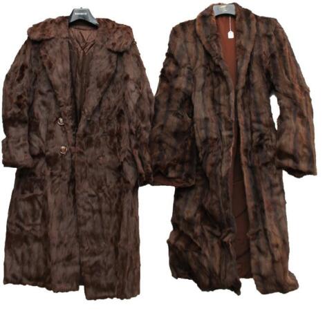 Two fur style ladies jackets