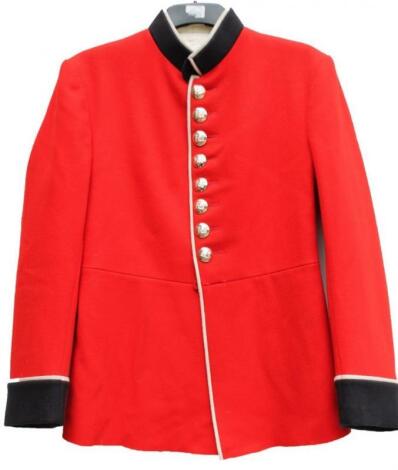 A reproduction English officer's red tunic