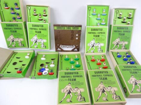 Various Subbuteo Express Team boxes