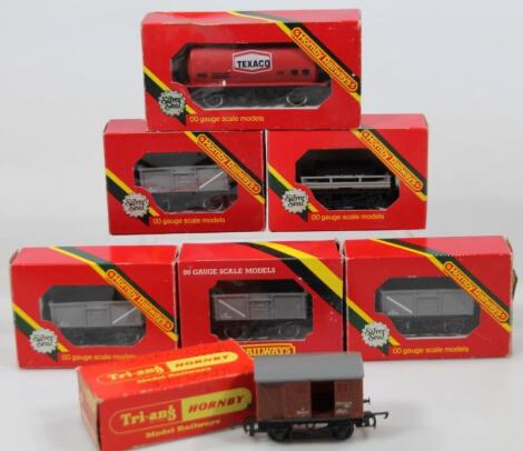 Various Hornby OO-gauge rolling stock