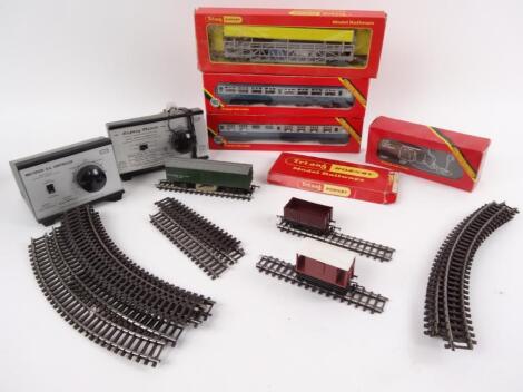 Various Hornby OO-gauge boxed and unboxed and other railway stock