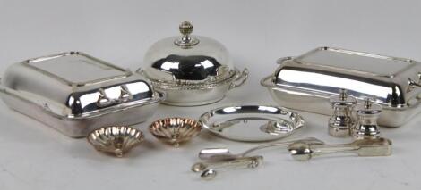 Various silver plated wares