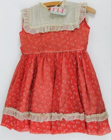 A 1950's child's dress