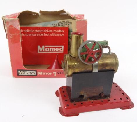 A Mamod steam engine Minor 1