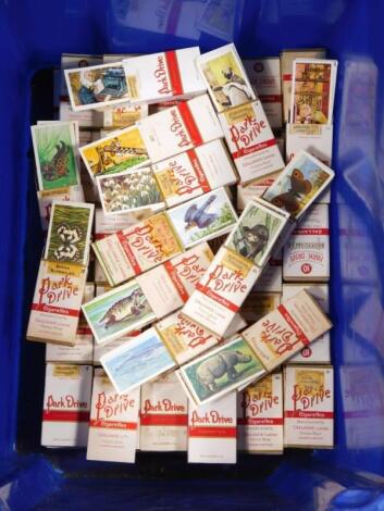 A selection of mainly Park Drive boxed cigarette cards