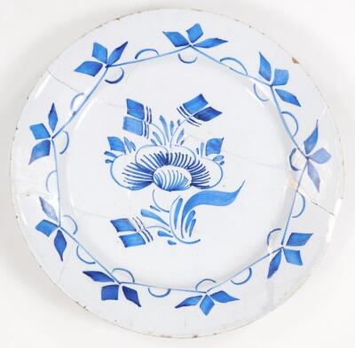 An 18thC English Delft bowl - 2