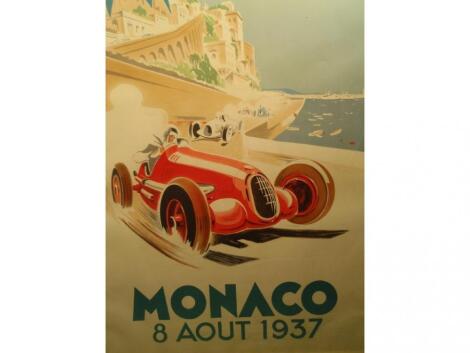 A Reproduction Grand Prix Poster