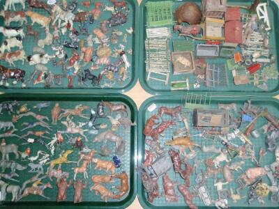 Assorted Britains farm and other lead animal figures