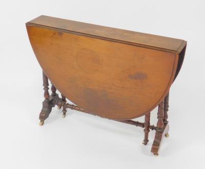 A Victorian mahogany Sutherland table