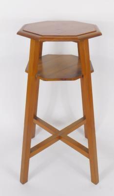 An early 20thC mahogany and walnut card table