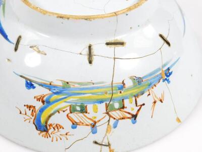 An 18thC English Delft bowl - 11