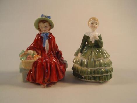 A Royal Doulton figure "Belle"