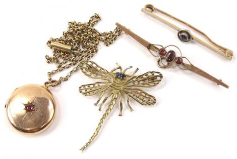 Various jewellery and effects