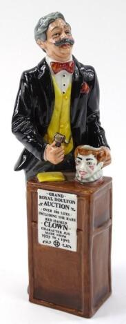 A Royal Doulton Collectors Club figure The Auctioneer