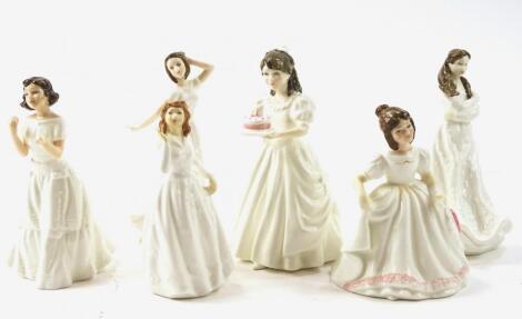 Various Royal Doulton miniature figures