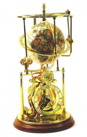 A Franklin Mint Royal Geographical Society millenium clock