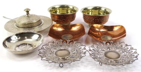 Various Indian and other metalware etc.