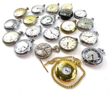 A collection of 1940s and later pocket watches