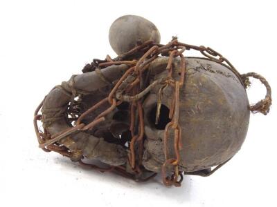 A West African type voodoo skull - 4