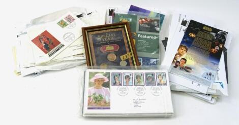 Various world stamps