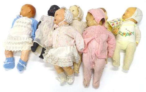 Various dolls