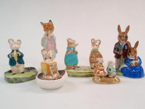 Three Beswick Kitty McBride figures: Strained relations