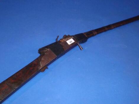 An antique Indian Matchlock gun Torador