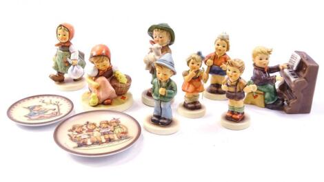 Various Hummel figures