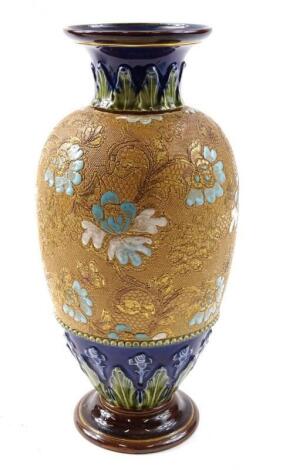 A Doulton Slater's patent stoneware vase