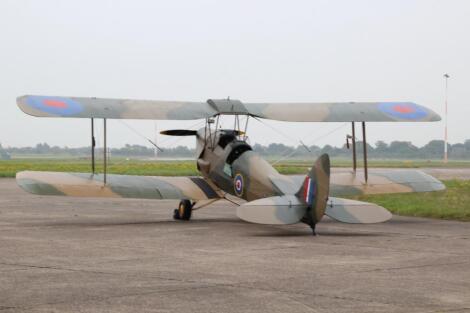 A Tiger Moth flight