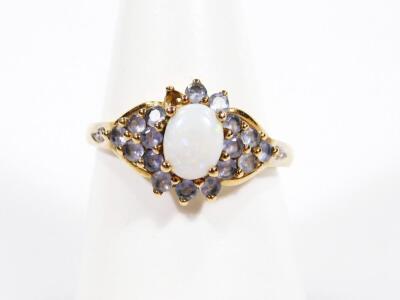 A ladies dress ring