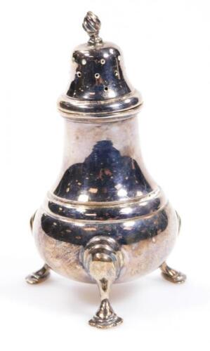 An Elizabeth II silver pepper pot