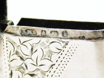 An Edwardian silver vesta case - 2