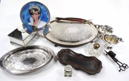 Various 20thC silver plate