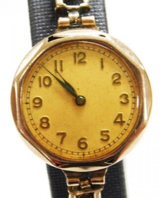 An early 20thC ladies cocktail watch