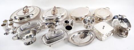 Various silver plated ware