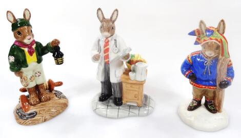 Various Royal Doulton boxed Bunnykins figures