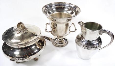 Various 20thC silver plate