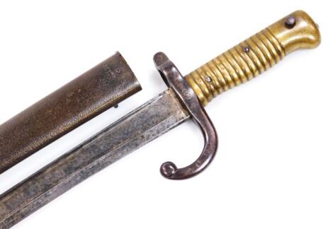 An 1869 pattern bayonet