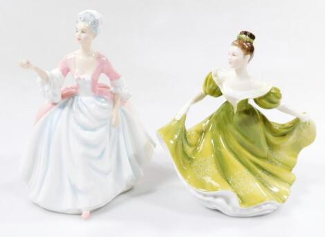 Two Royal Doulton figures