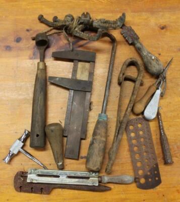 Various early 20thC and other bygone tools - 2