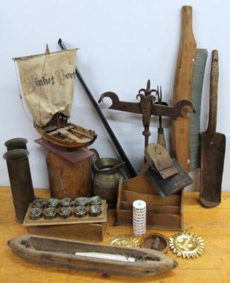 Various early 20thC and other bygone tools - 6