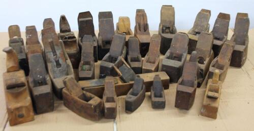 Various 19thC and later wood planes