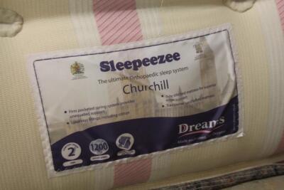 A Churchill Dreams Sleepeezee 54" mattress - 2