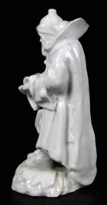 An 18thC Bow porcelain figure of Winter - 2