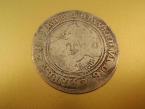 An Edward VI hammered shilling